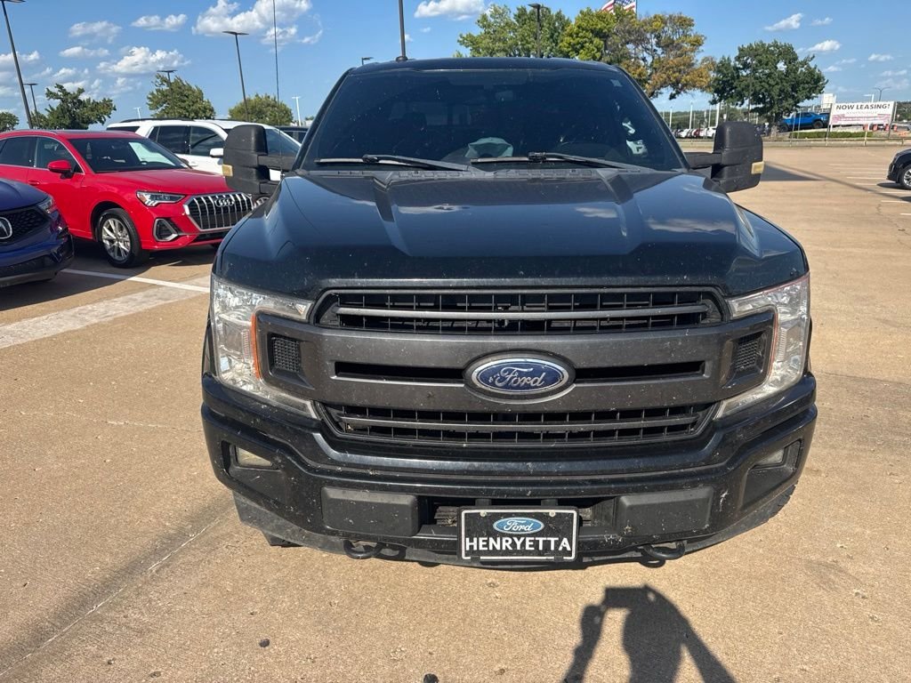 Used 2018 Shadow Black Ford XLT image 6