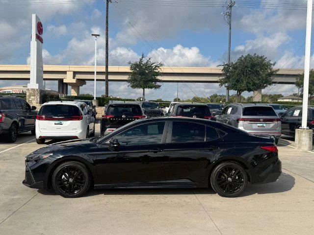 Certified Used 2025 MIDNIGHT BLACK METAL Toyota SE image 39