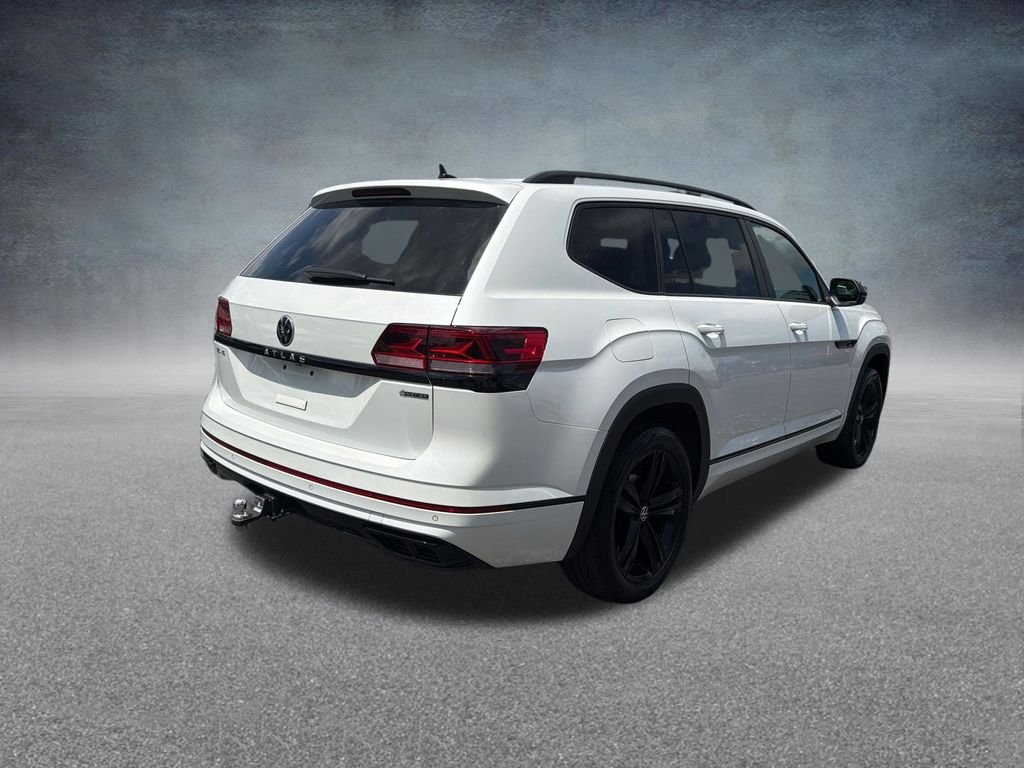 Used 2023 White Volkswagen 3.6L V6 SEL R-Line image 5