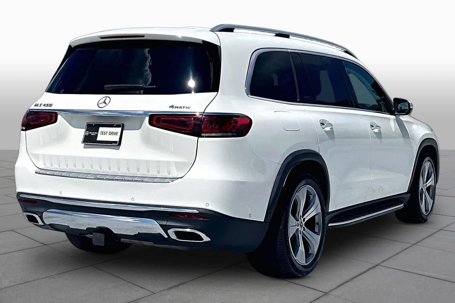 Used 2021 designo Diamond White Bright Mercedes-Benz GLS 450 image 13