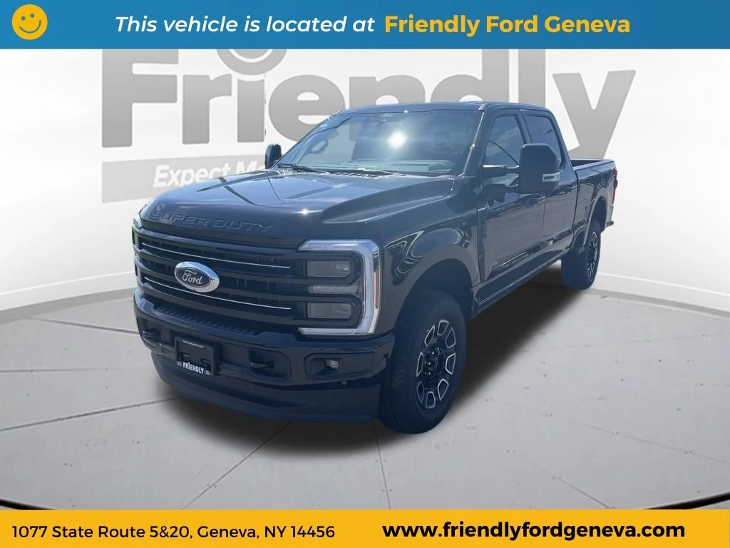 New 2026 Agate Black Metallic Ford F-350® Platinum® image 1