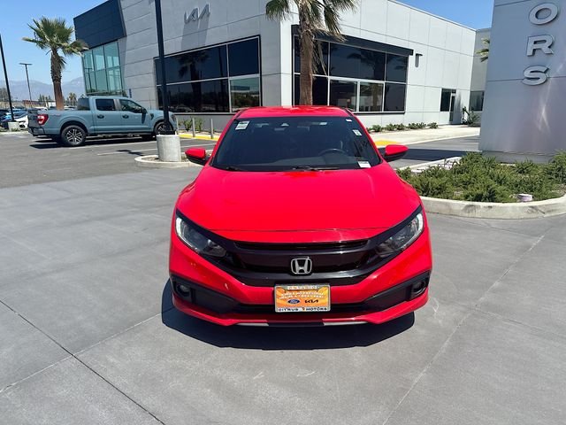 Used 2020 Honda Civic Sport with VIN 2HGFC2F88LH563146 for sale in Ontario, CA