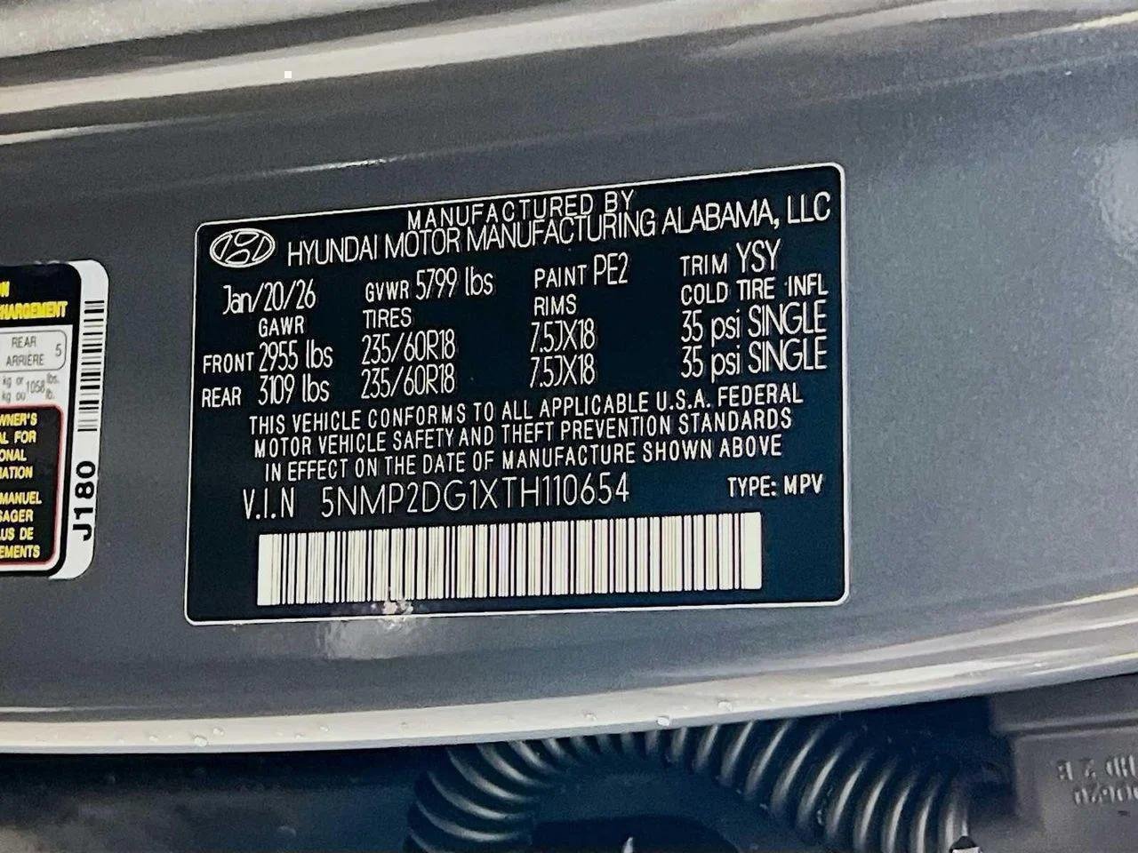 2026 Hyundai Santa Fe Hybrid — photo 21