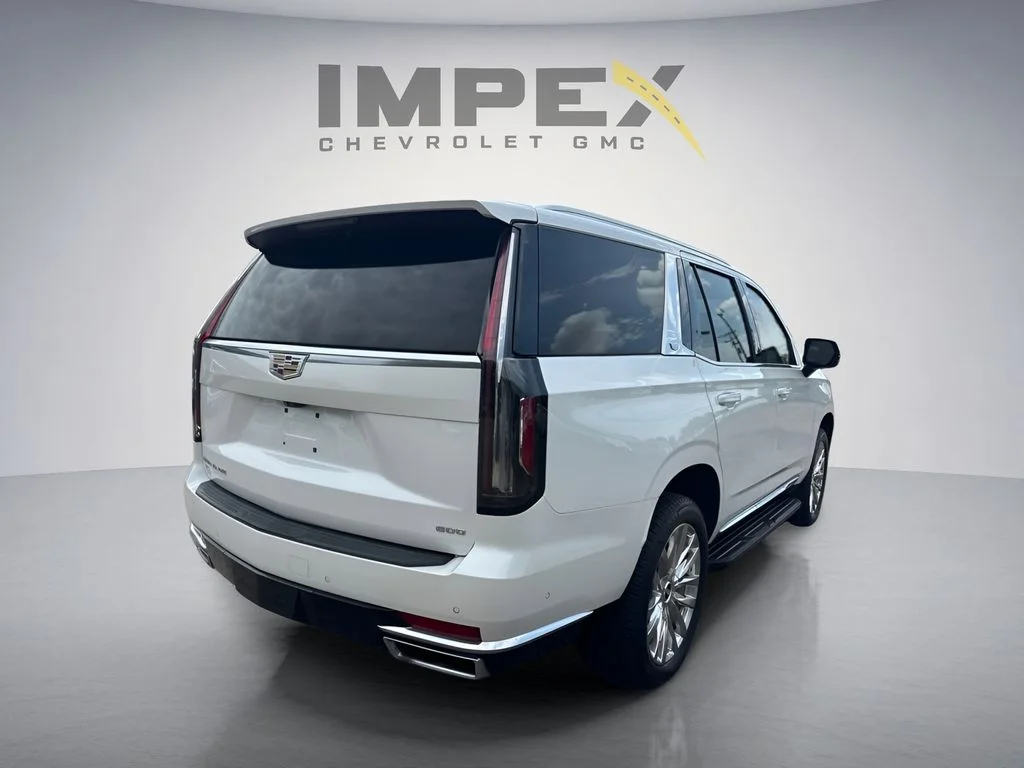 Used 2022 White Cadillac Premium Luxury image 5