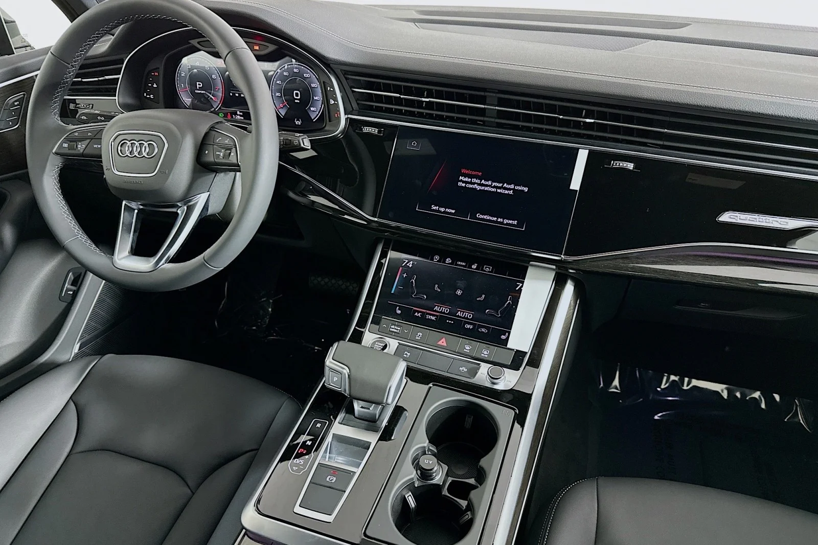 New 2026 Mythos Black Metallic Audi Premium image 6