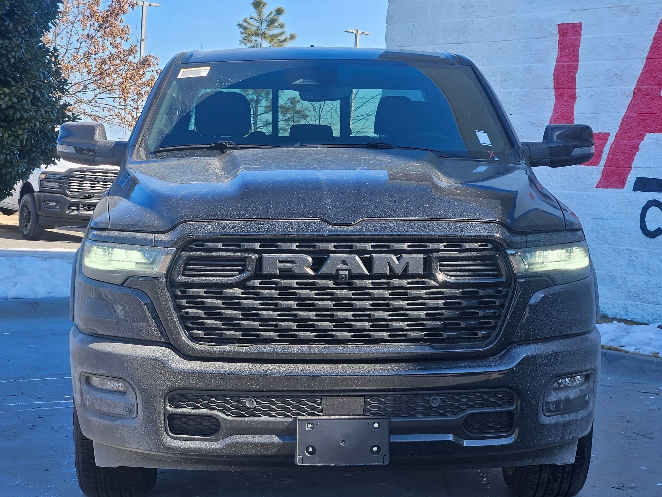 New 2026 Diamond Black Crystal Pearl-Coat Exterior Paint RAM Big Horn image 2