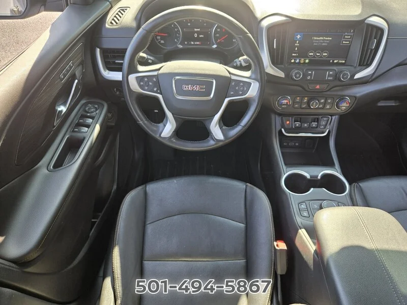 Used 2021 Steel Metallic GMC SLT image 13