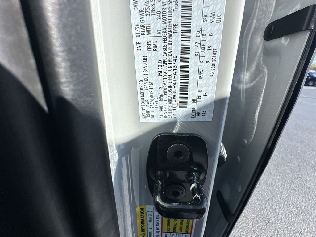 New 2026 White Ford XLT image 19