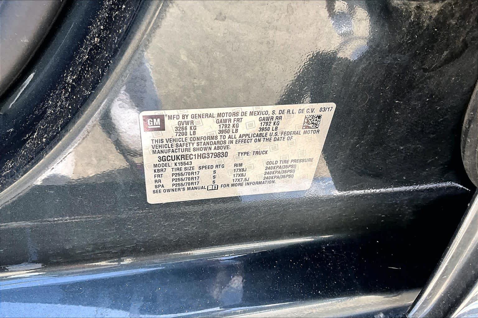Used 2017 Graphite Metallic Chevrolet LT image 34