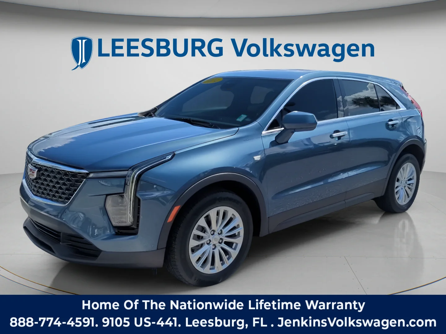 Used 2024 Deep Sea Metallic Cadillac FWD Luxury image 2