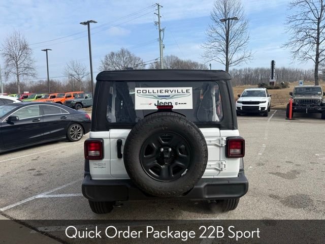 New 2026 Bright White Clear-Coat Exterior Paint Jeep Sport image 4