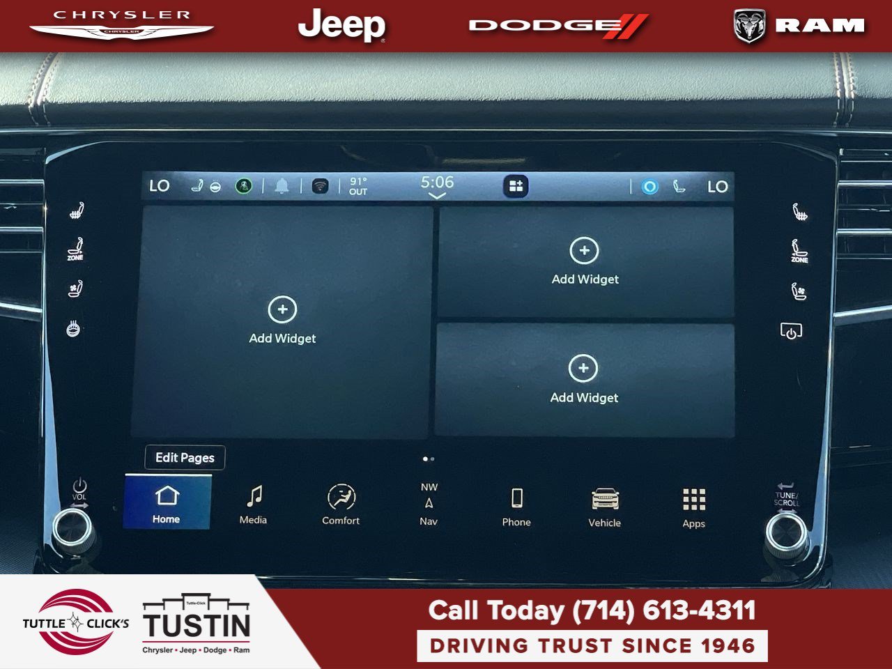 Used 2024 Diamond Black Crystal Pearlcoat Jeep Series II image 23