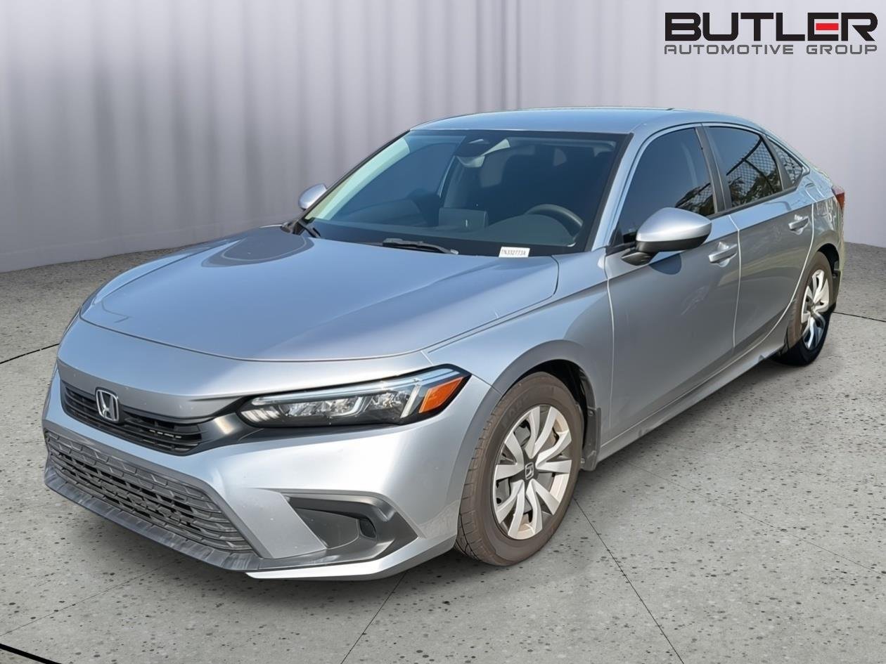 Used 2024 Lunar Silver Metallic Honda LX Sedan CVT image 2