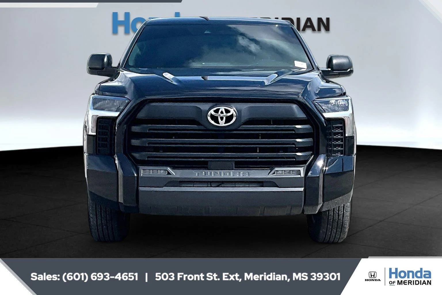 Used 2025 Midnight Black Metallic Toyota SR5 image 3
