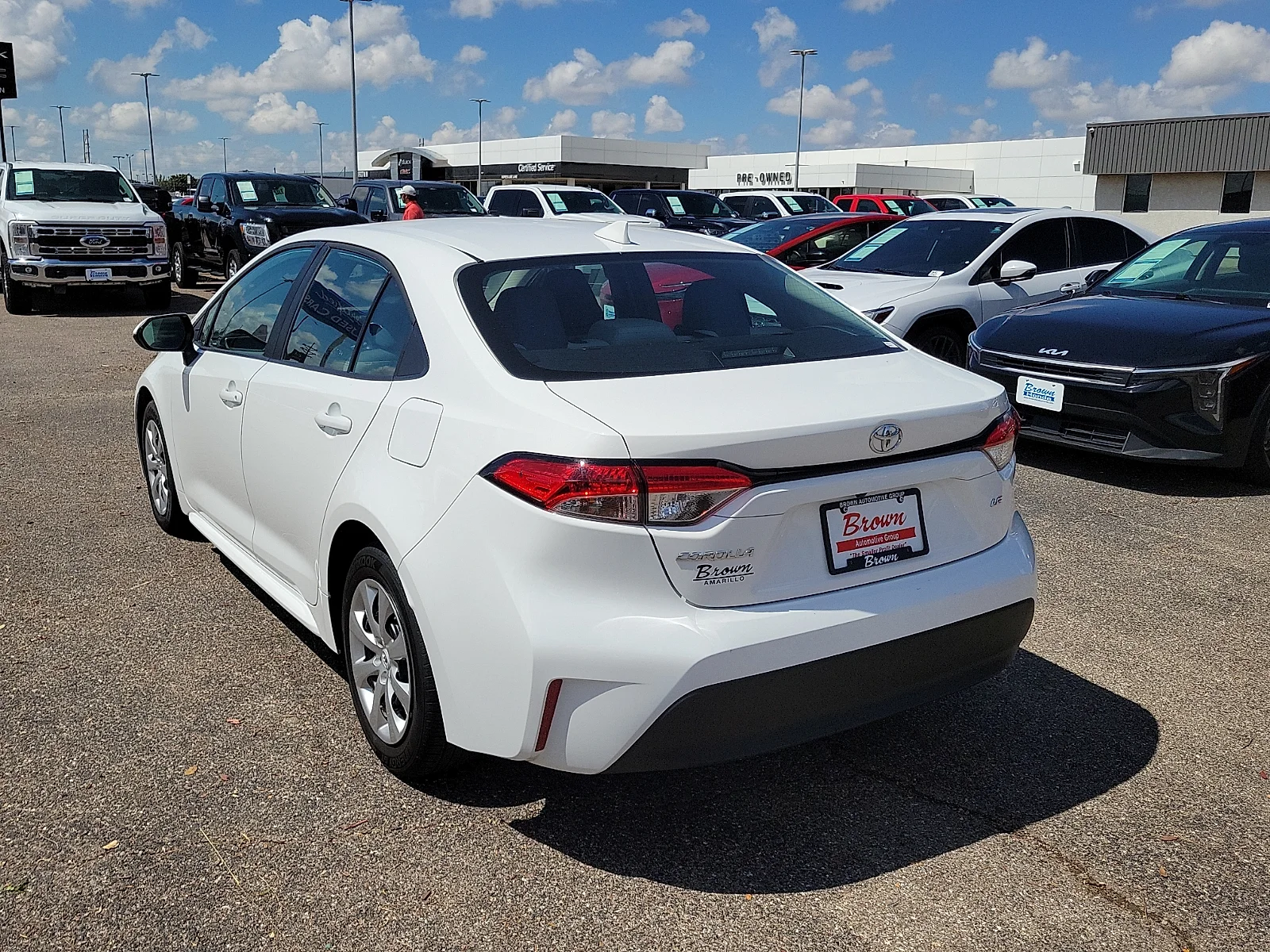 Certified Used 2024 Ice Toyota LE image 8
