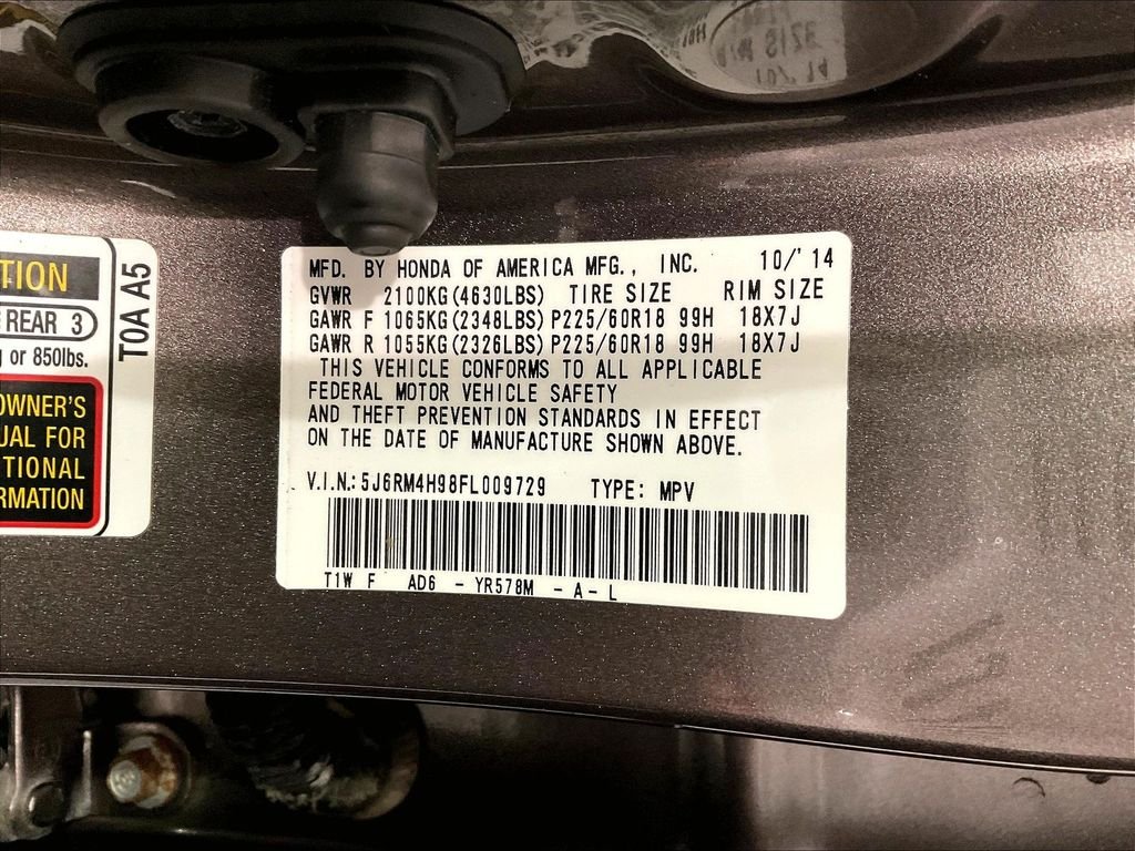 Used 2015 Urban Titanium Metallic Honda Touring image 36