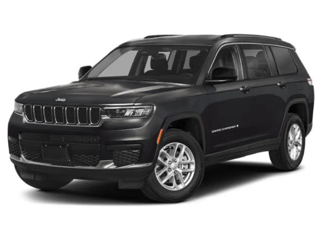 Used 2023 Diamond Black Crystal Pearlcoat Jeep Laredo image 1