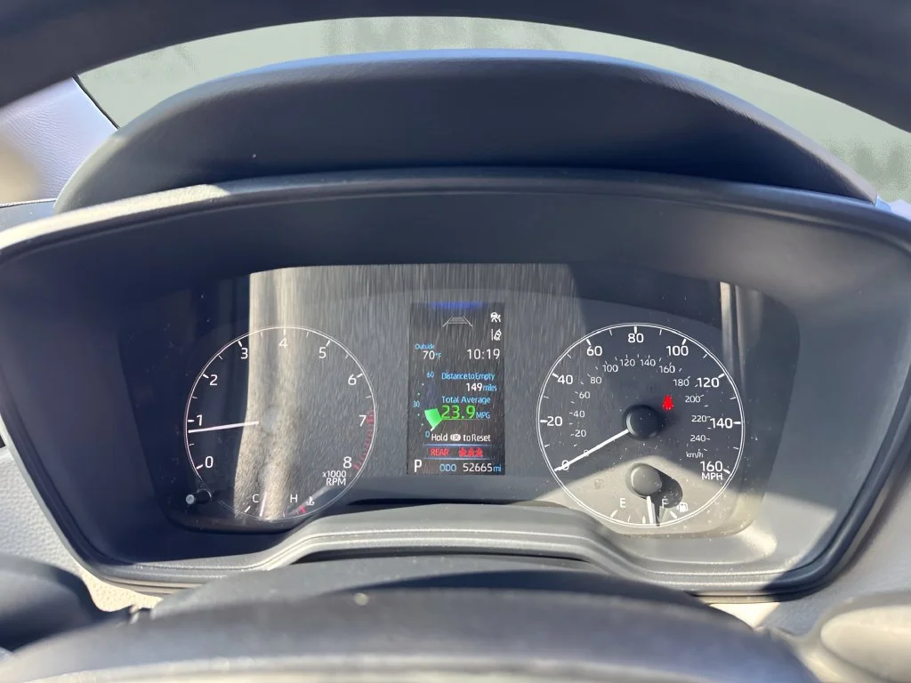 Used 2024 Blue Toyota LE image 19