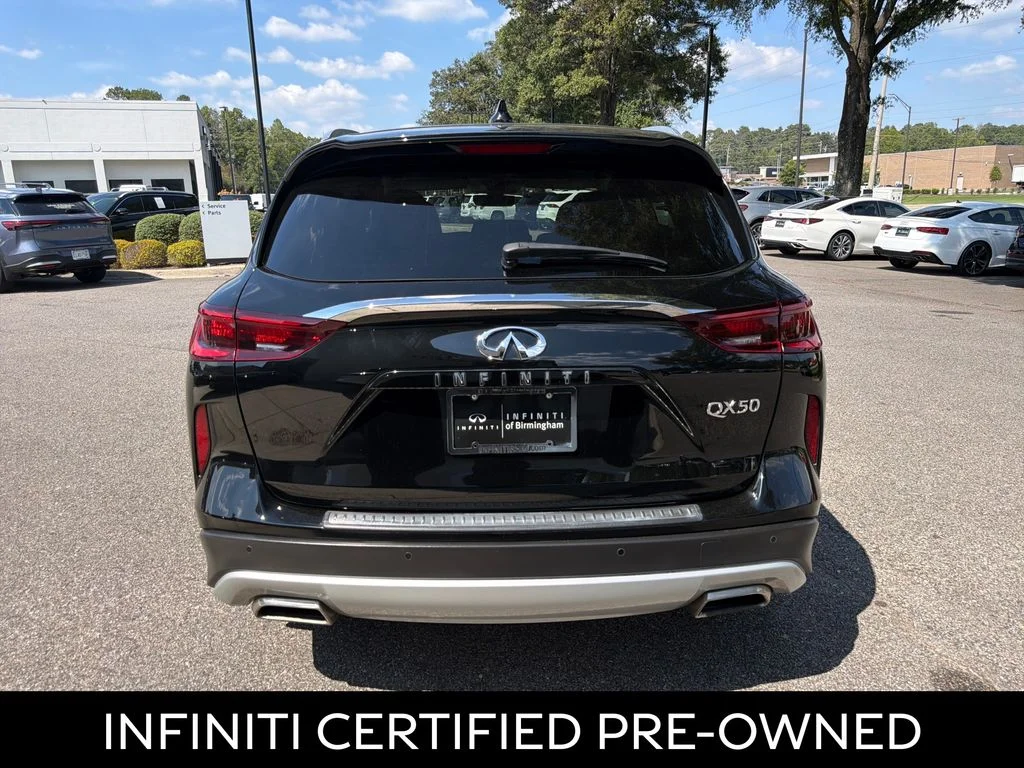 Certified Used 2023 Black Obsidian INFINITI LUXE image 11