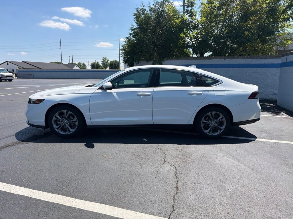 Certified Used 2024 Platinum White Pearl Honda EX image 2