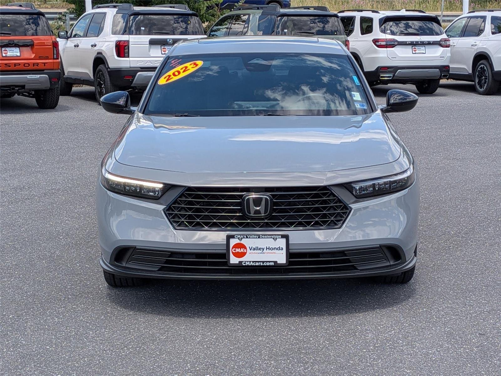 Used 2023 Urban Gray Pearl Honda Sport image 2
