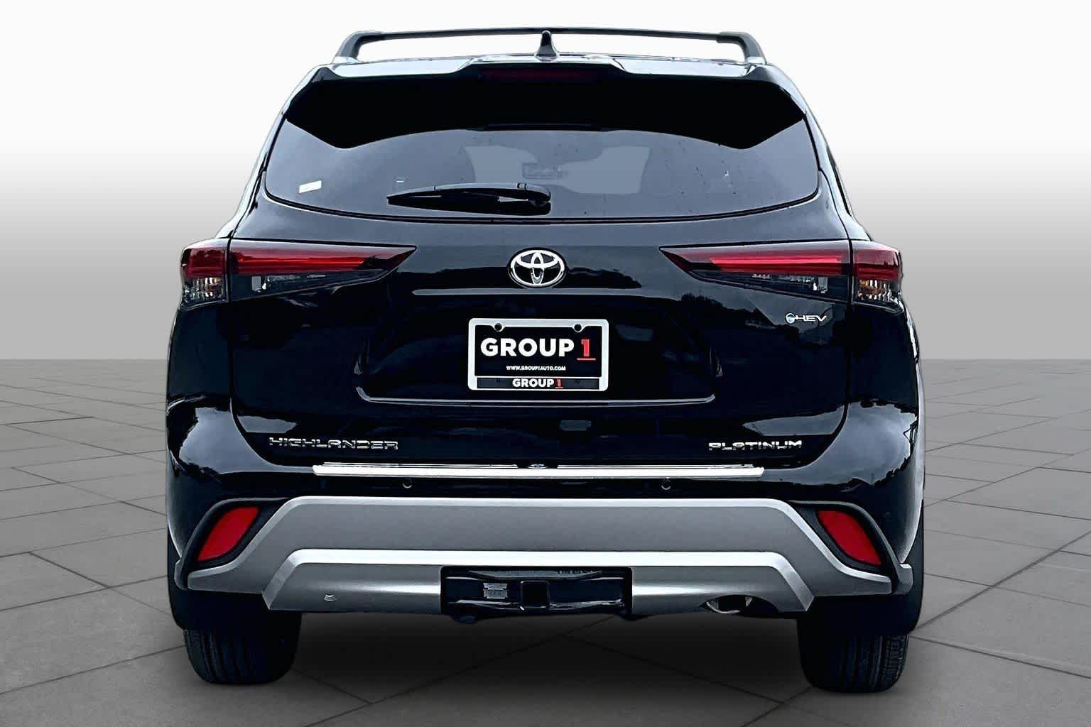 Used 2026 Midnight Black Metallic Toyota Hybrid Platinum image 5