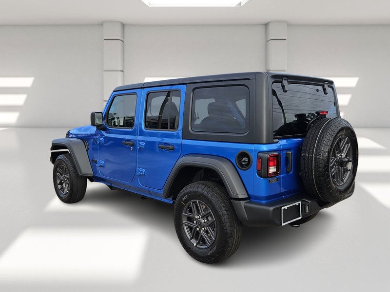 New 2026 Hydro Blue Pearl-Coat Exterior Paint Jeep SPORT S 4 DOOR 4X4 image 3