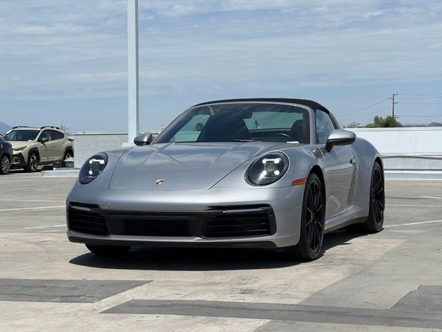 Used 2021 GT Silver Metallic Porsche Targa 4S image 6