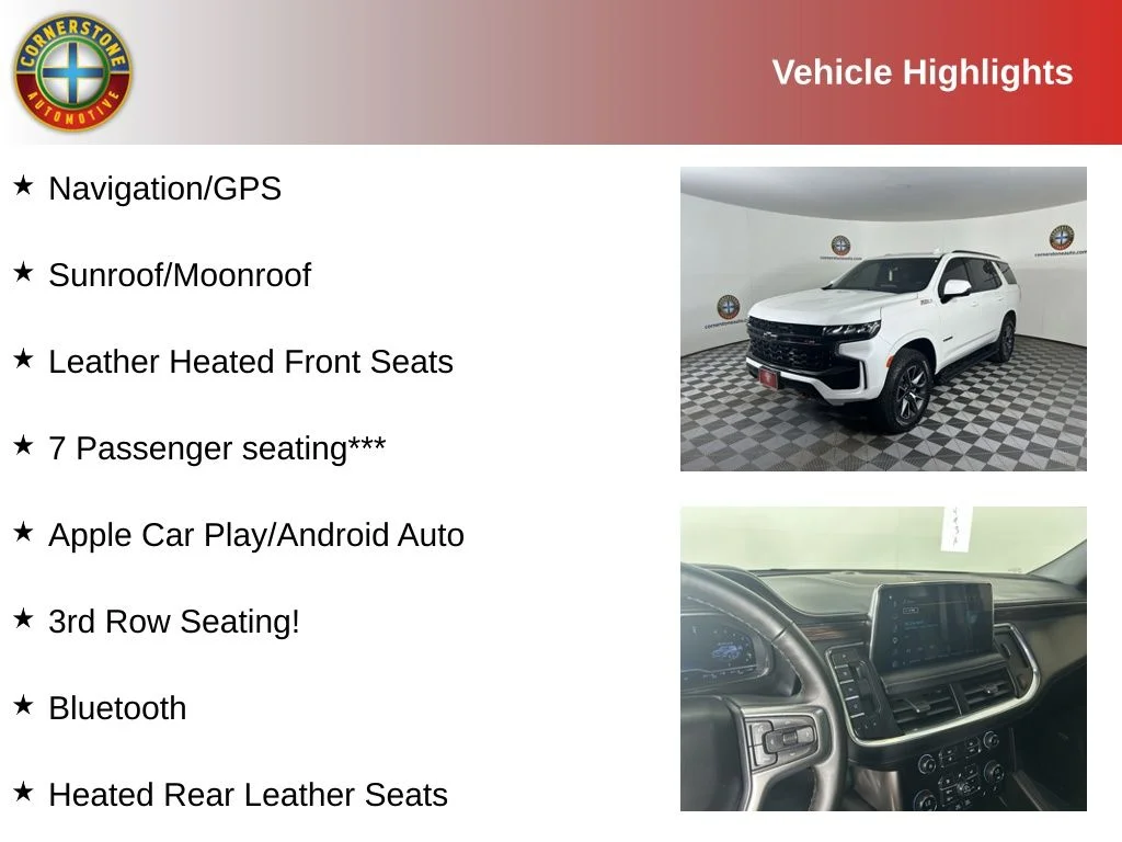 Used 2023 Chevrolet Tahoe Z71 with VIN 1GNSKPKL8PR529566 for sale in Elk River, Minnesota