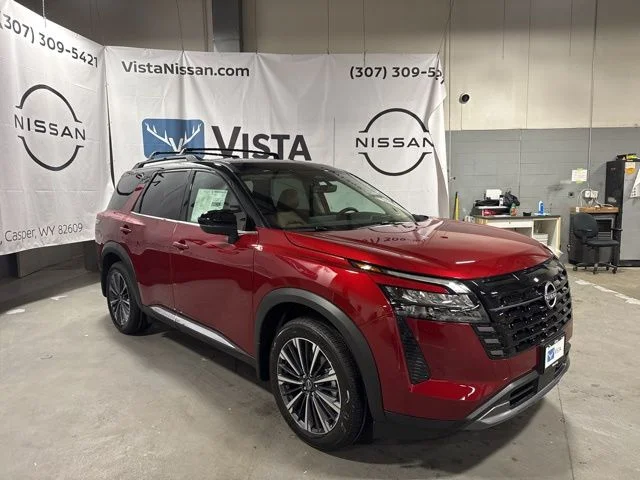 New 2026 Scarlet Ember Tintcoat / Super Black Two-tone Nissan Platinum image 2