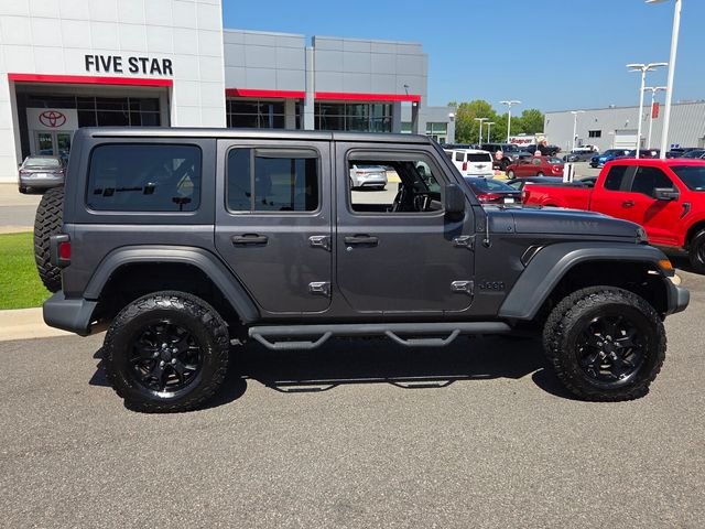 Used 2020 Gray Jeep Unlimited Willys image 13