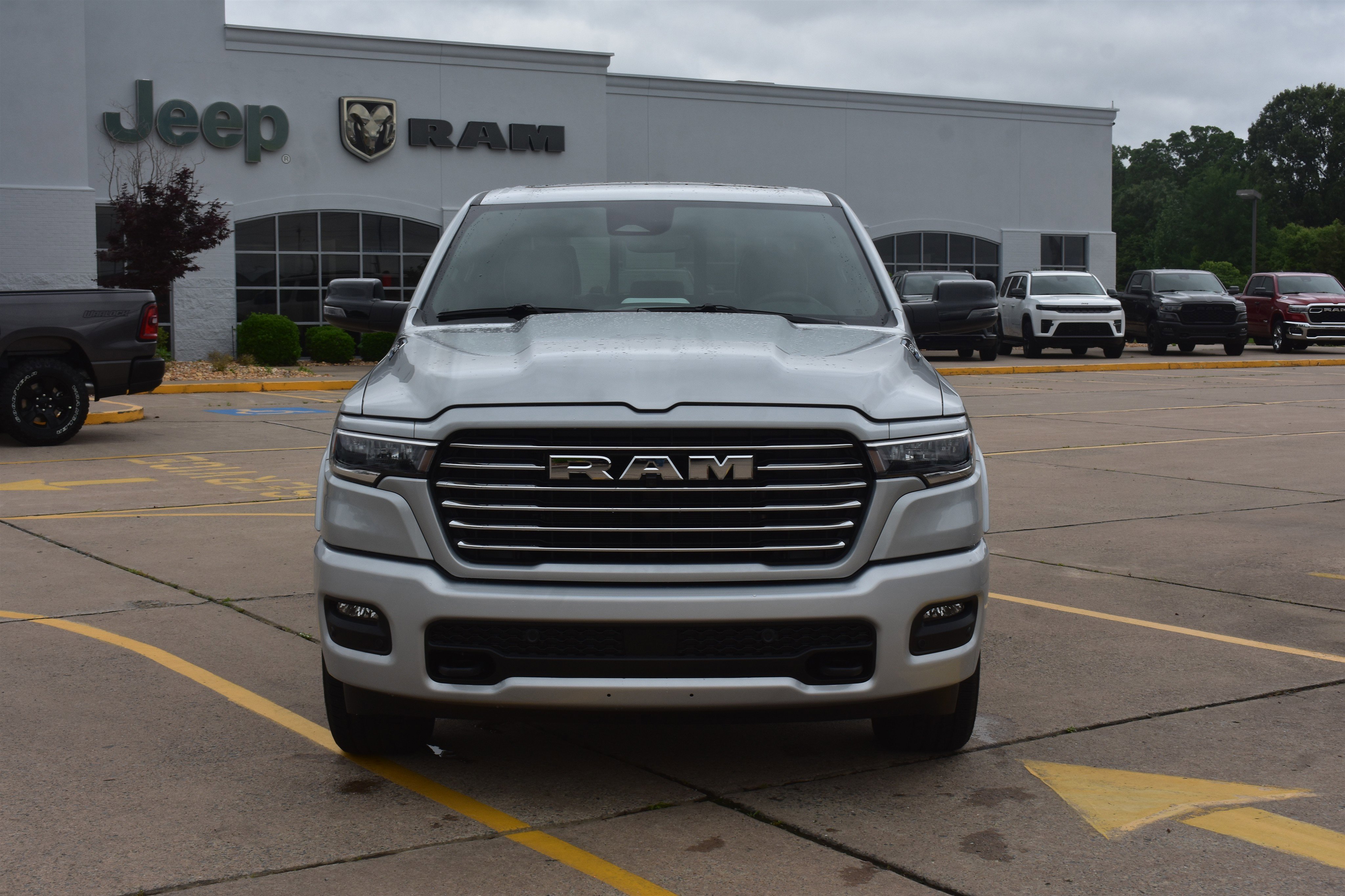 New 2026 Silver Zynith Exterior Paint RAM Laramie image 2