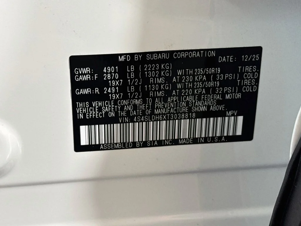 Certified Used 2026 White Subaru Sport image 43
