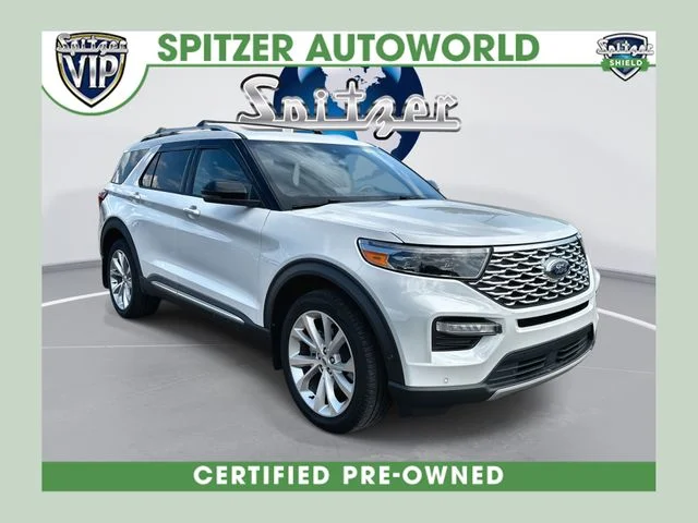 Certified Used 2024 White Ford Platinum image 1