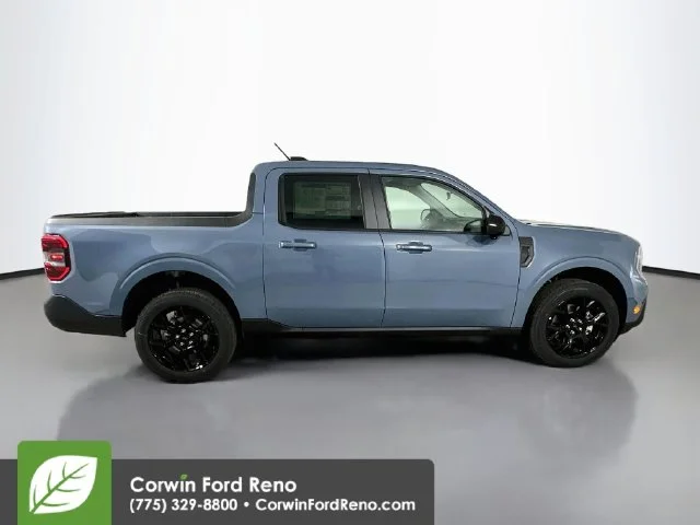 New 2026 Azure Gray Metallic Tri-Coat Ford Lariat image 8