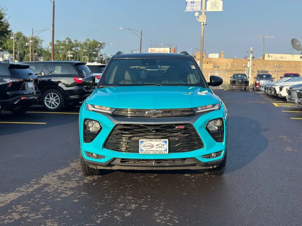Used 2022 OASIS BLUE Chevrolet RS image 8
