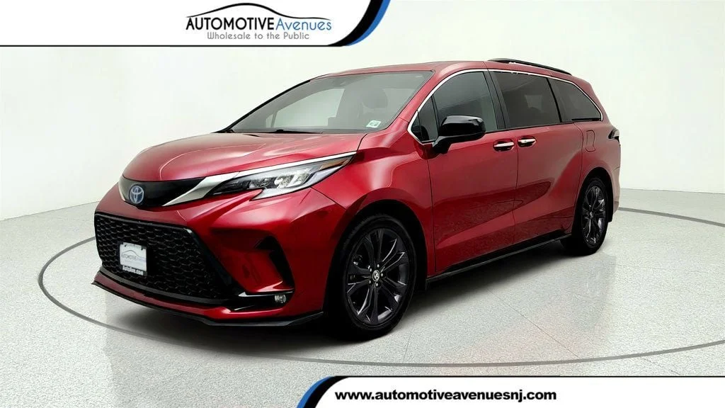 Used 2023 Ruby Flare Pearl Toyota XSE FWD 7-Passenger image 1