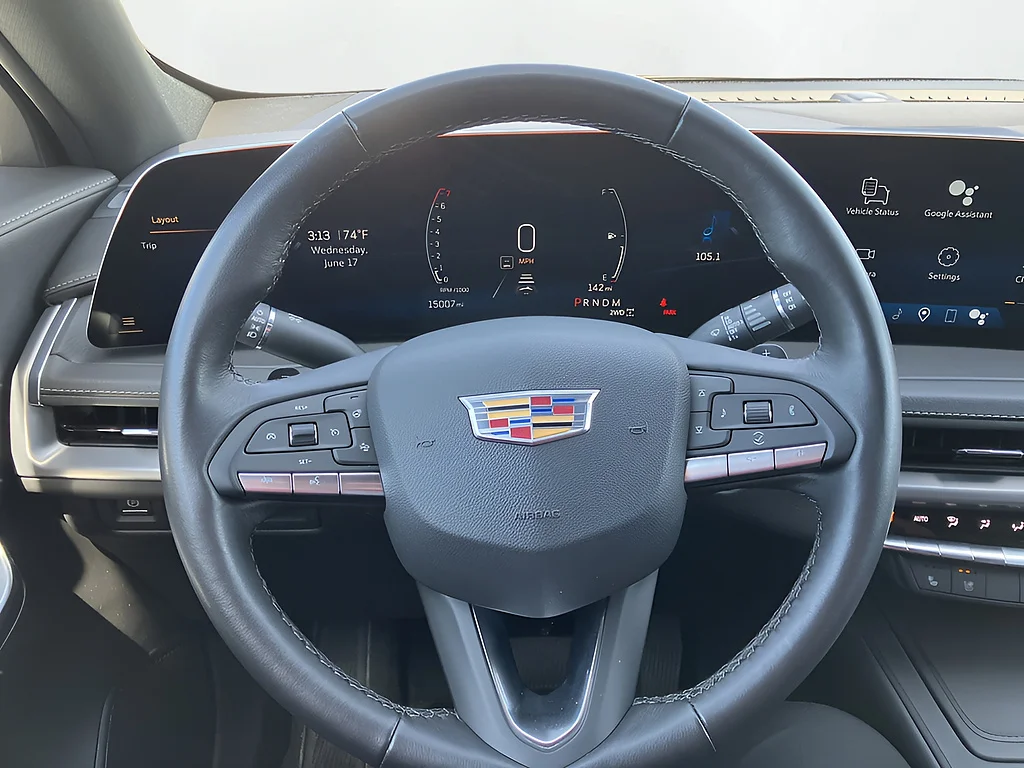 Certified Used 2025 Crystal White Tricoat Cadillac Premium Luxury image 12