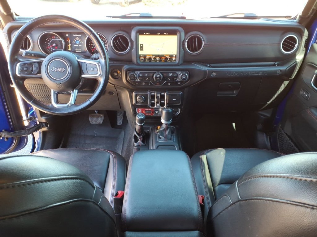Used 2020 Ocean Blue Metallic Jeep Unlimited Rubicon image 5