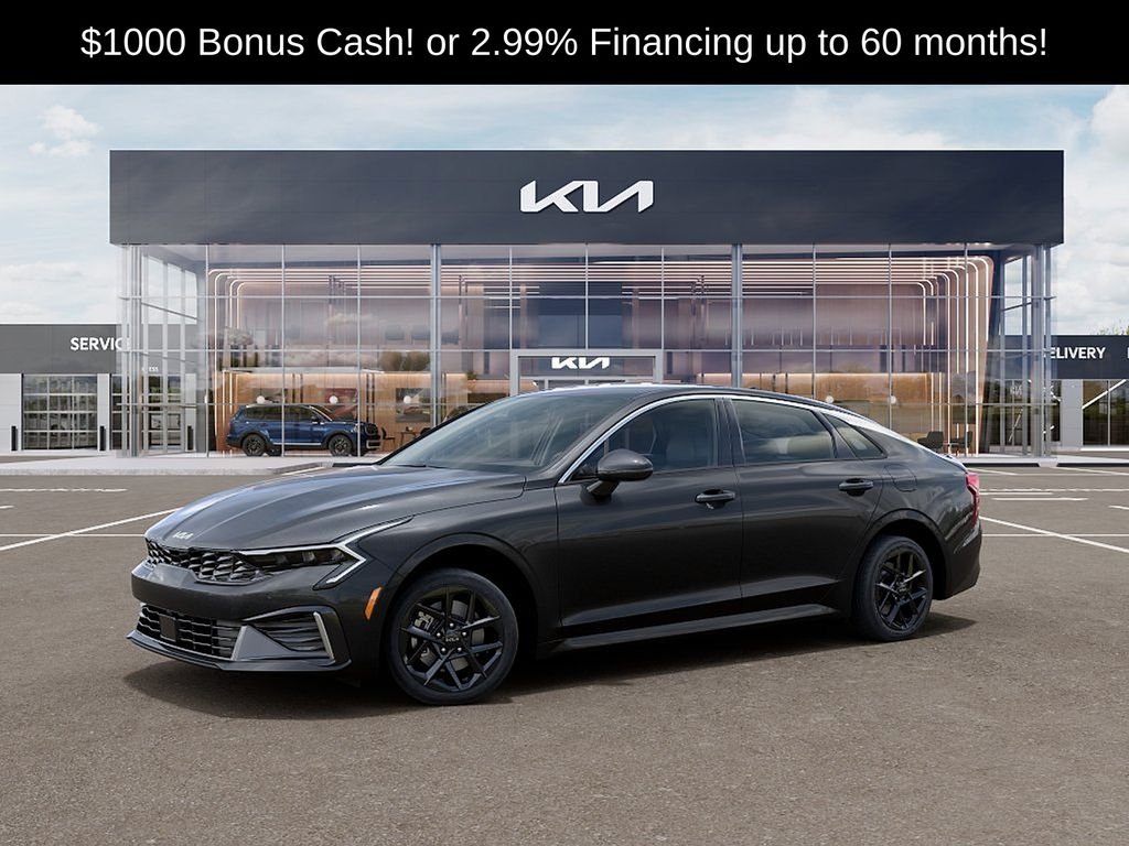 New 2026 Interstellar Gray Kia LXS FWD image 3