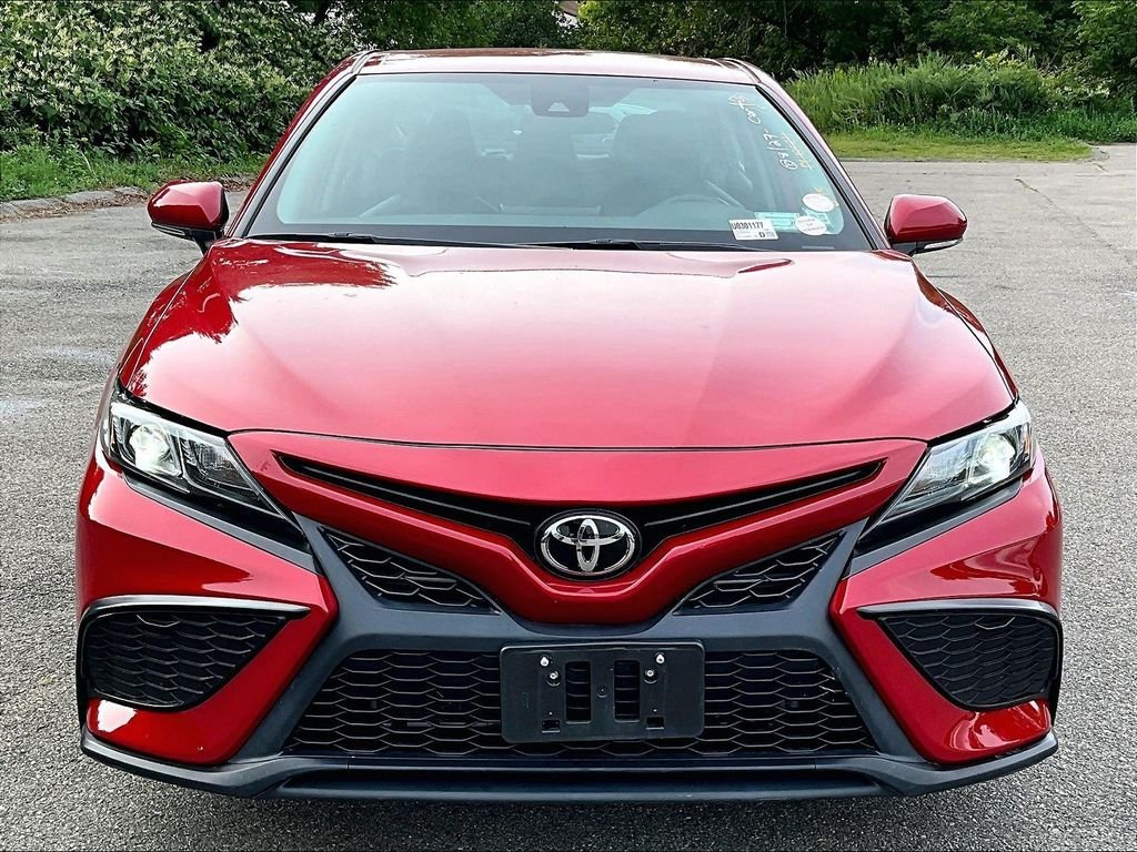 Used 2023 Red Toyota SE image 2