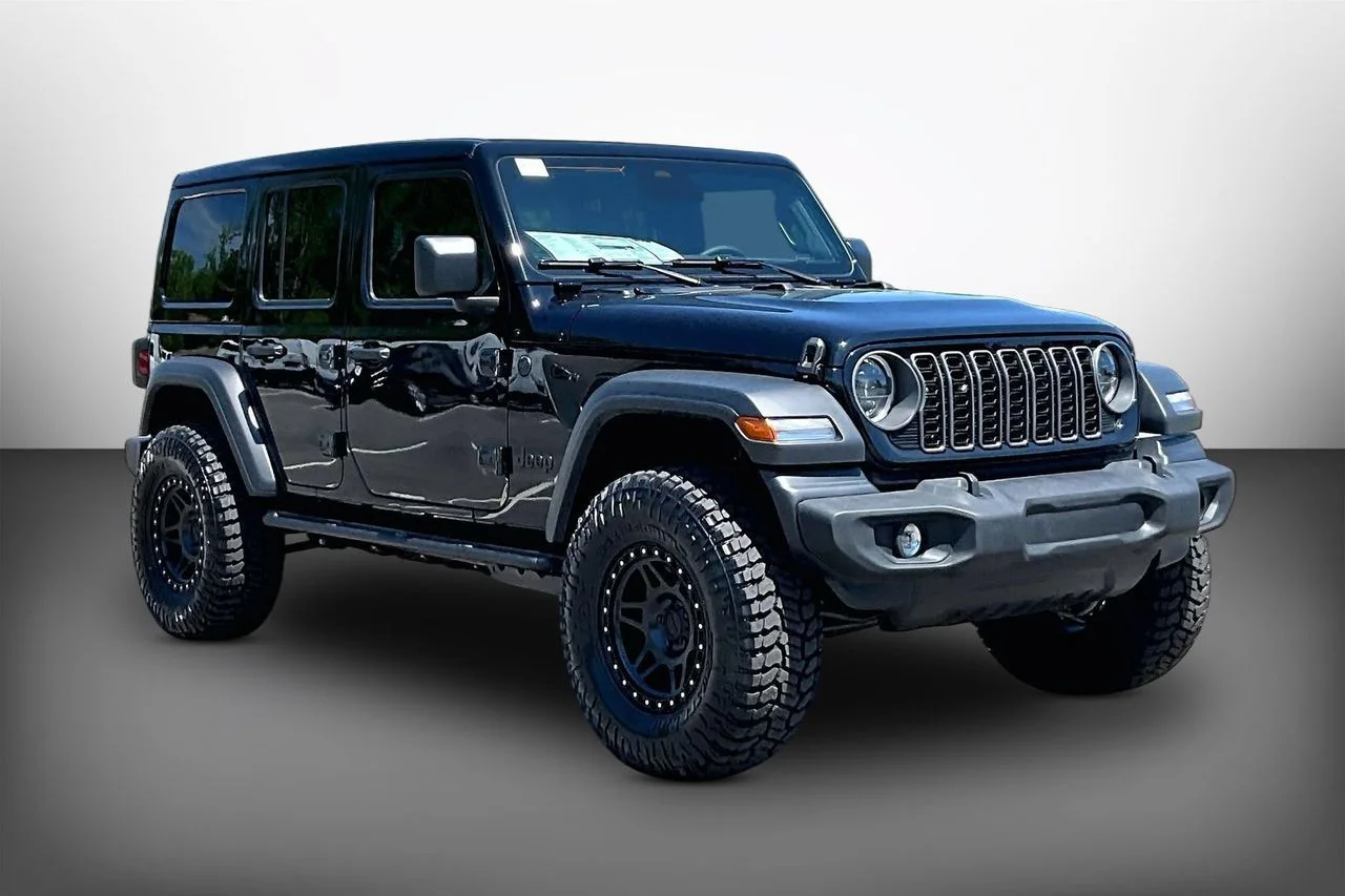 New 2026 Black Clearcoat Jeep Sport S image 2