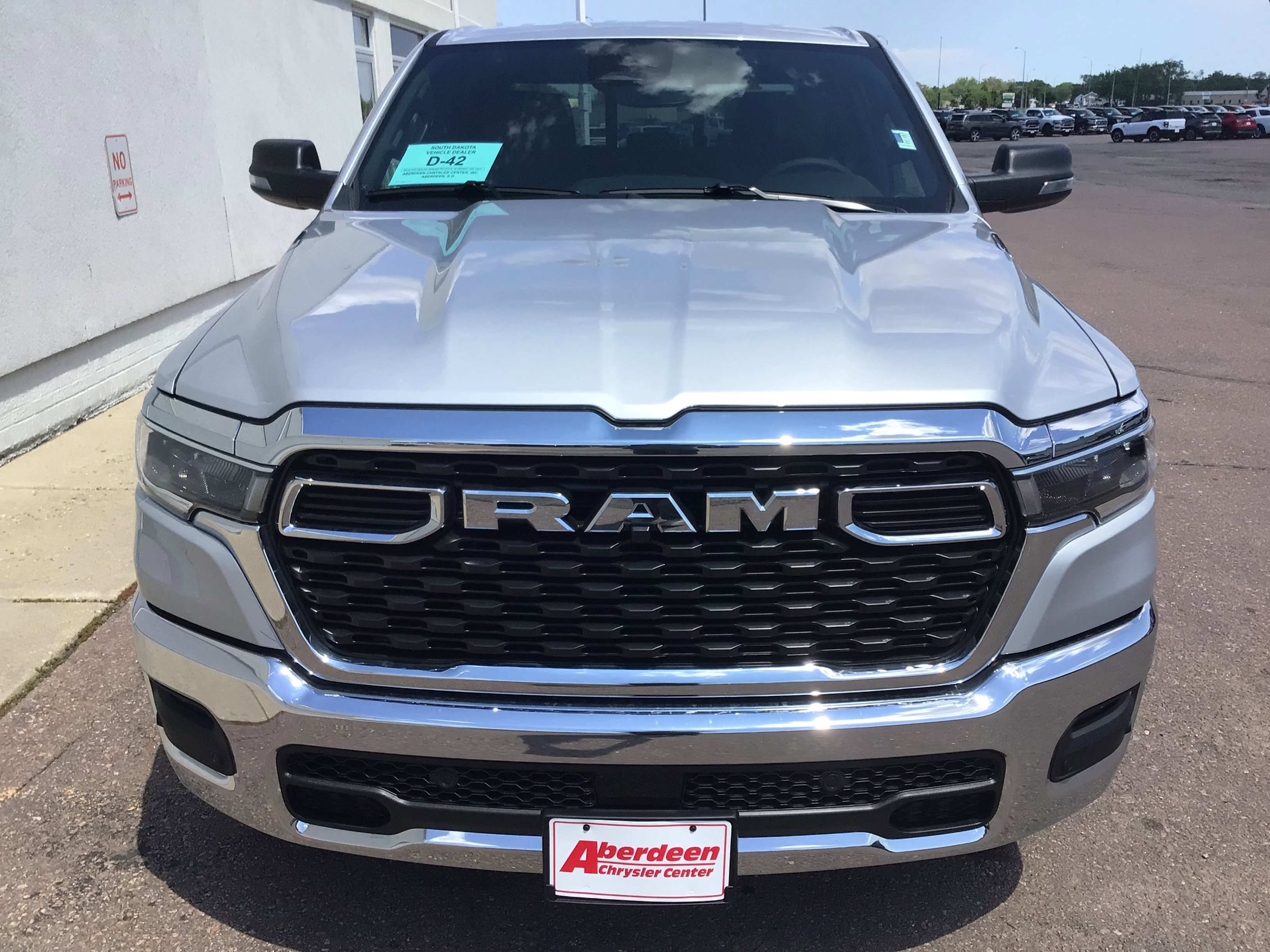 New 2026 Silver Zynith Exterior Paint RAM Big Horn/Lone Star image 3
