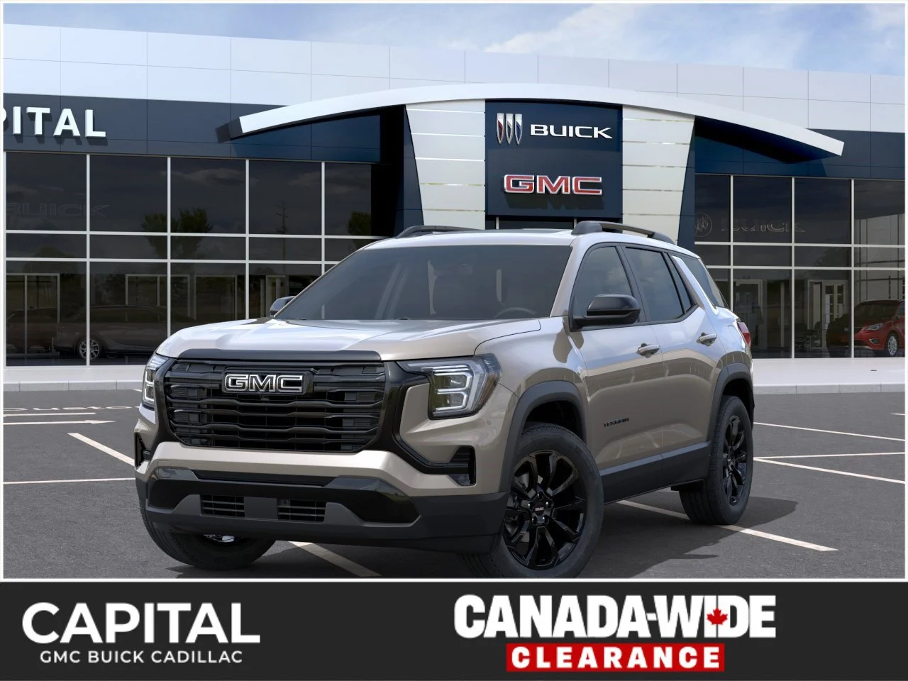 New 2027 Riverstone Metallic GMC AWD Elevation image 1