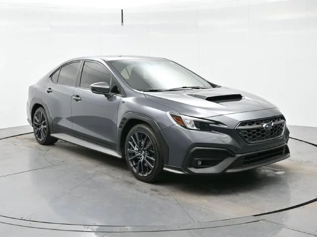 Used 2023 Magnetite Gray Metallic Subaru Premium image 1