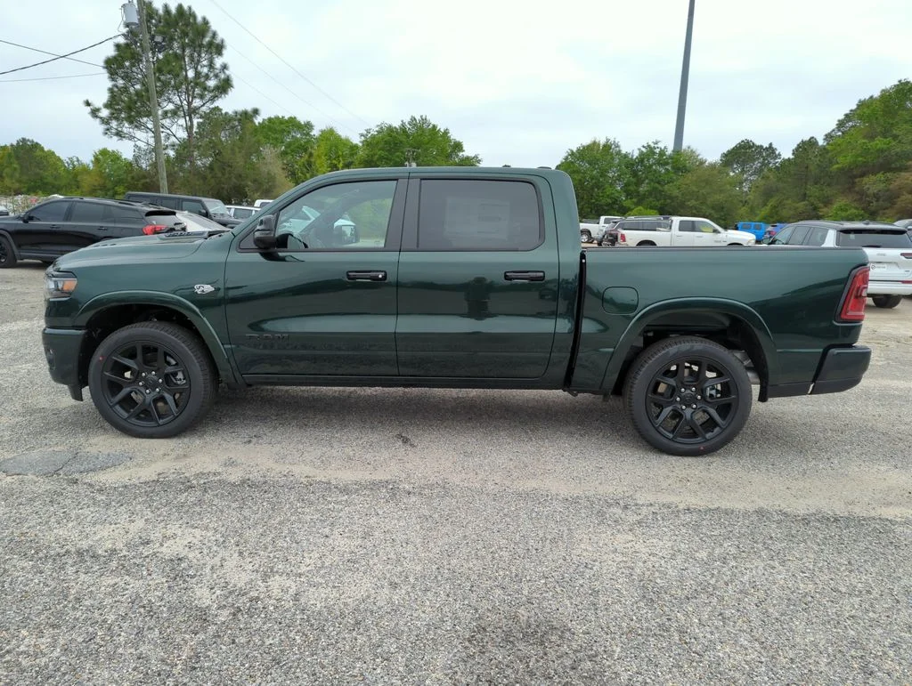 New 2026 Serrano-Green Metallic Exterior Paint RAM Laramie image 7