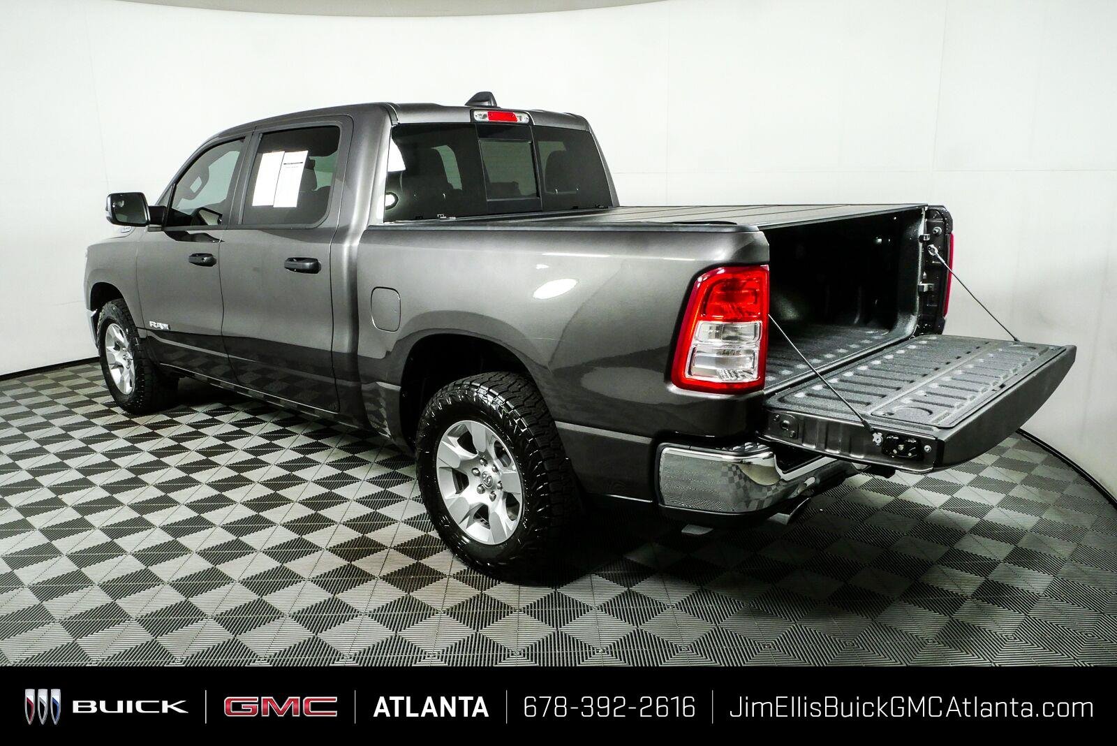 Used 2023 Granite Crystal Metallic Clearcoat Ram Big Horn image 31