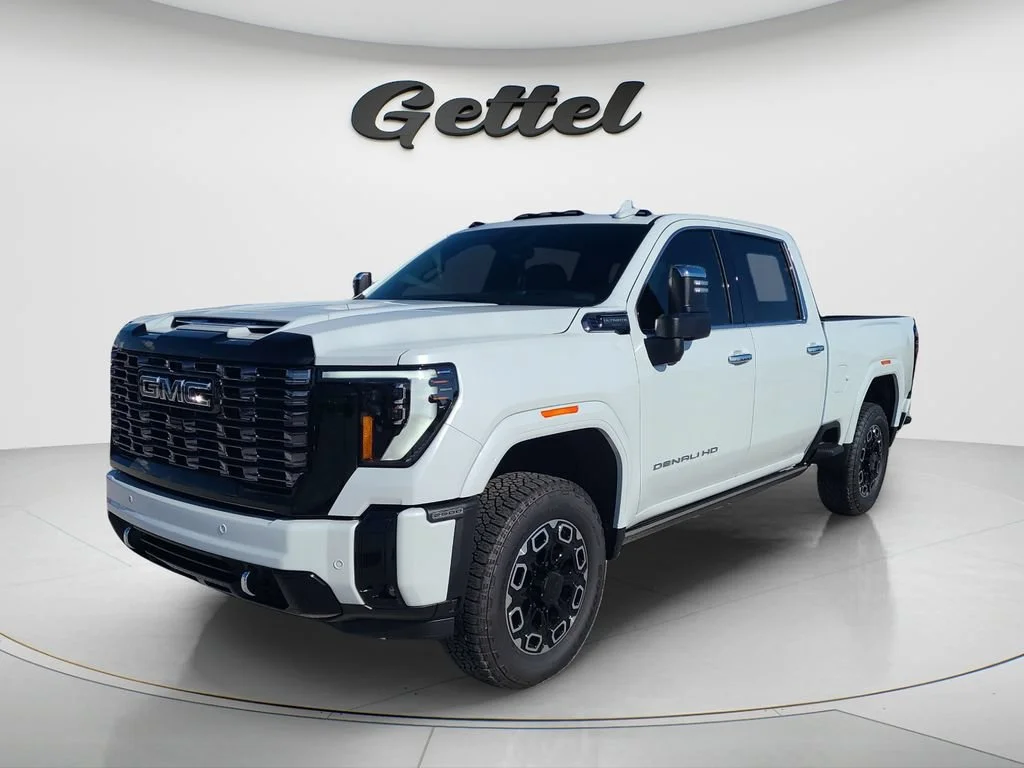 New 2026 Glacier White Tricoat GMC Denali Ultimate image 1