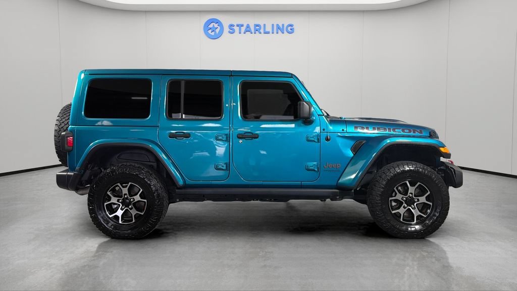 Used 2020 Teal Jeep Rubicon 4x4 image 11