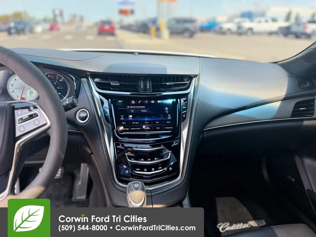 Used 2017 Crystal White Cadillac Base image 9
